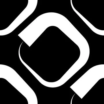 Squares abstract repeatable geometric pattern. monochrome background Stock Illustration