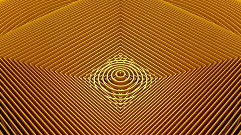 Squares And Circles Form A Wave Stock Footage 145258929