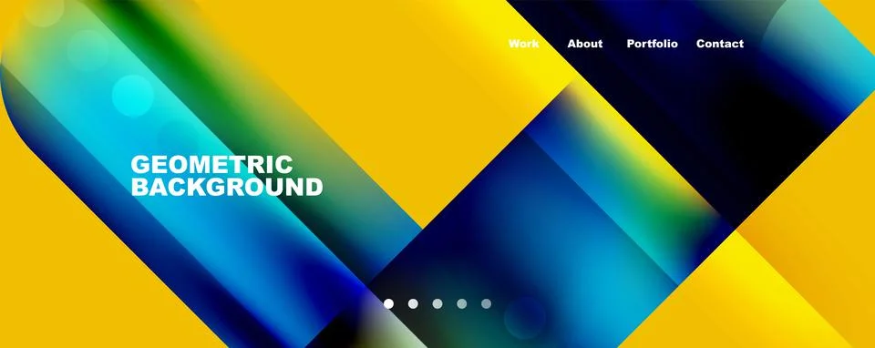 Squares and lines dynamic speed abstract background. Vector Illustration For Illustrazione stock
