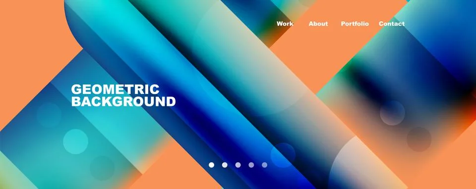 Squares and lines dynamic speed abstract background. Vector Illustration For Illustrazione stock