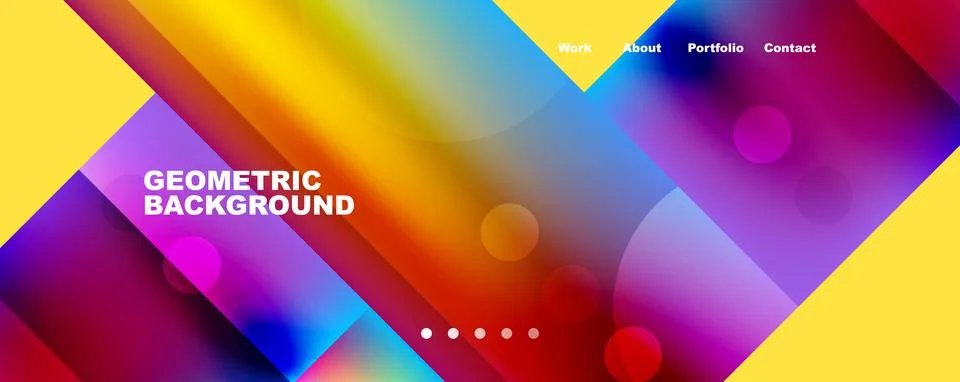 Squares and lines dynamic speed abstract background. Vector Illustration For Illustrazione stock