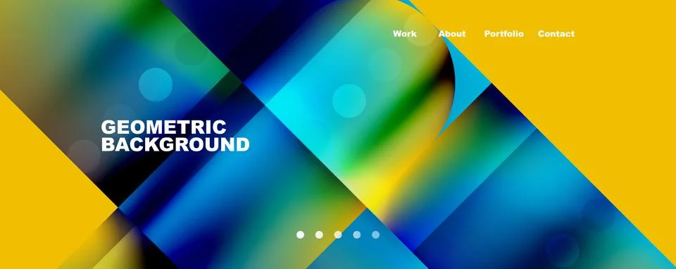 Squares and lines dynamic speed abstract background. Vector Illustration For Illustrazione stock