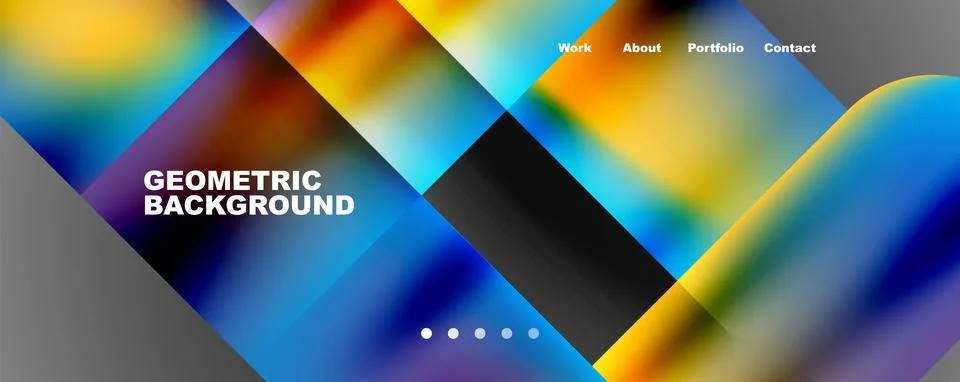 Squares and lines dynamic speed abstract background. Vector Illustration For Illustrazione stock