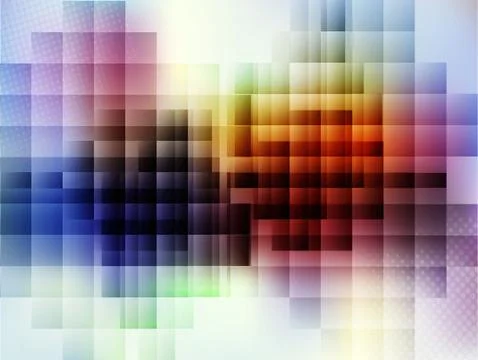 Squares background Stock Illustration