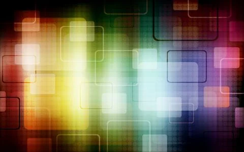 Squares background Illustrazione stock