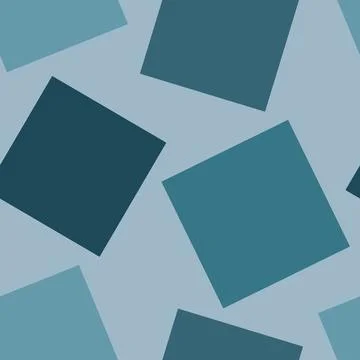 Squares in blue With stripes. Seamless pattern. Stock Illustration