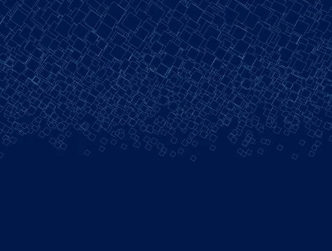 Squares blue technology pattern. Vector illustration Stock Illustration