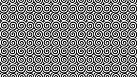 Squares Containing Spirals Grid Array Stock Footage 139736647
