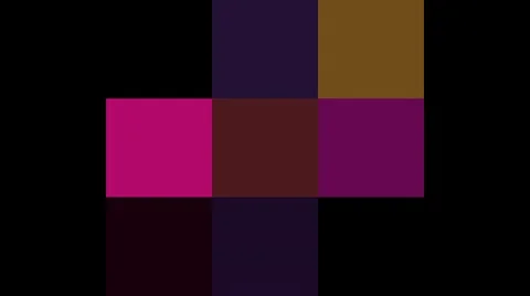 Squares Flashing Boxes Stock Footage 10791358