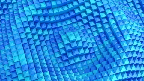 Squares Formed A Wave Vidéo 101140612