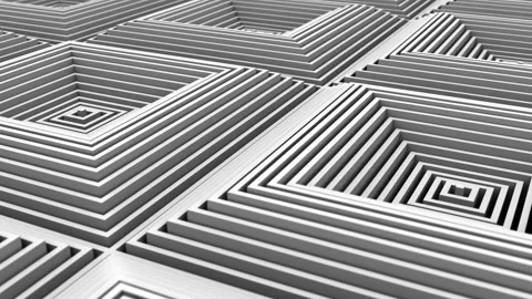 Squares Formed A Wave Video stock 117408107