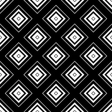 Squares Geometric Repeatable Background, Pattern. イラスト素材