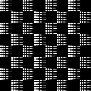 Squares geometric seamless pattern Stock Illustration