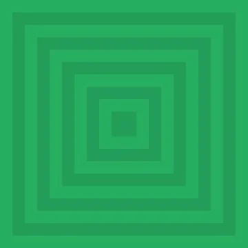 Squares on green, abstract geometric vector background イラスト素材