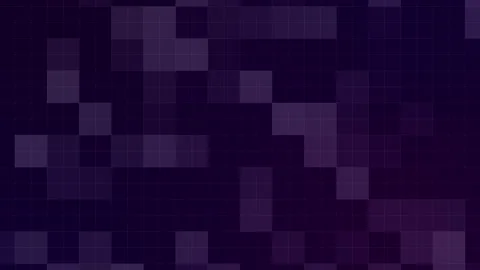 Squares With Grid On Dark Background Loop Stock Footage 184436529