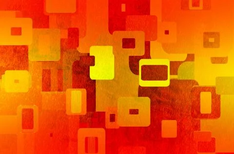 Squares on the grunge Stock Photos
