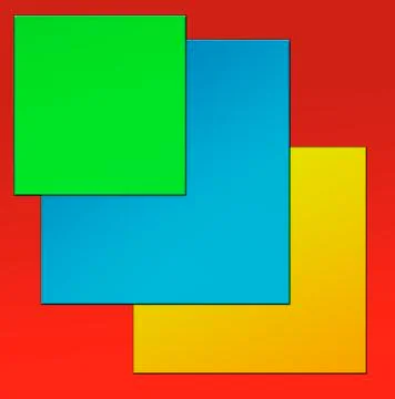 Squares Stock Illustration