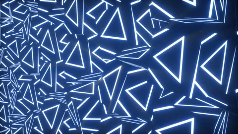 Squares Mosaic VJ Loop Stock Footage 166055559