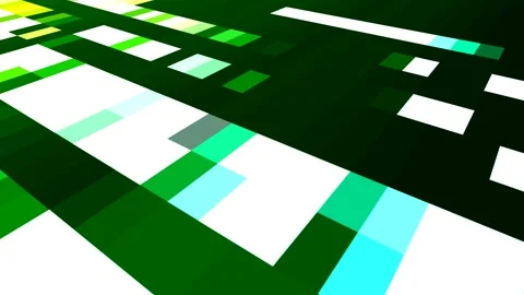 Squares Motion Graphic Abstract Square Pattern in Depth Stock Footage 300736051