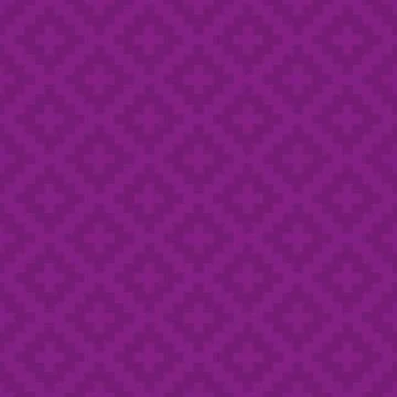 Squares Pixel Art Seamless Pattern. Illustrazione stock