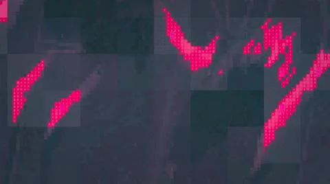 Squares PIXELS2 illustration Illustrazione stock