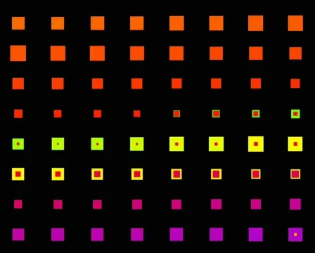 Squares Ripple Loopable Background Stock Footage 316141