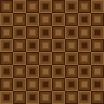 Squares seamless floor pattern brown colors Stock Illustration