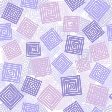 Squares seamless pattern Illustrazione stock