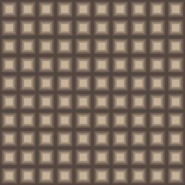 Squares seamless pattern light brown colors Stock Illustration