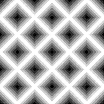 Squares seamlessly repeatable, monochrome pattern. Vector art. Stock Illustration