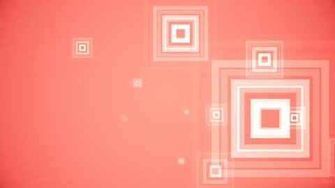 Squares spring up on a colorful background 스톡 일러스트