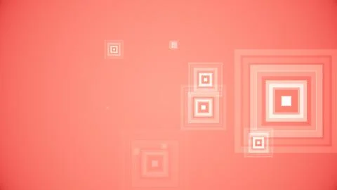 Squares spring up on a colorful background 스톡 일러스트