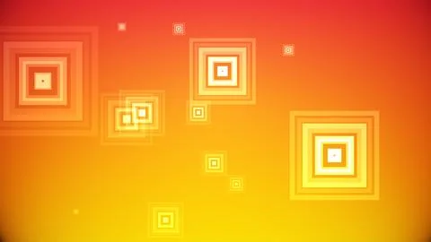 Squares spring up on a colorful background 스톡 일러스트