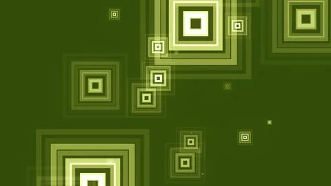 Squares spring up on a colorful background 스톡 일러스트