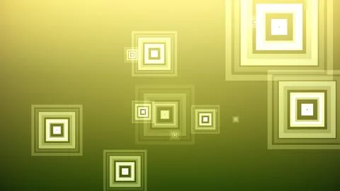 Squares spring up on a colorful background 스톡 일러스트