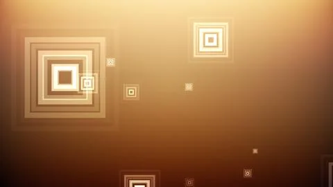 Squares spring up on a colorful background 스톡 일러스트