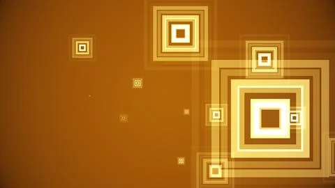 Squares spring up on a colorful background 스톡 일러스트