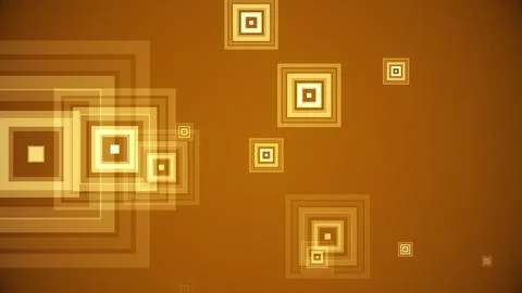 Squares spring up on a colorful background 스톡 일러스트