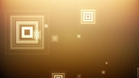 Squares spring up on a colorful background 스톡 일러스트