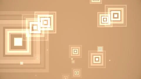 Squares spring up on a colorful background 스톡 일러스트
