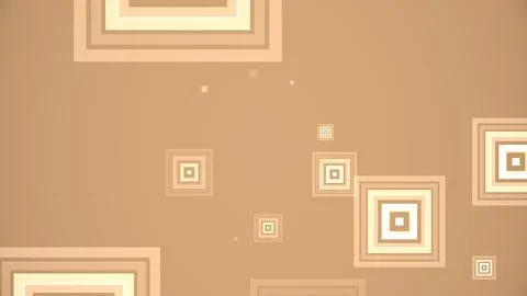 Squares spring up on a colorful background 스톡 일러스트
