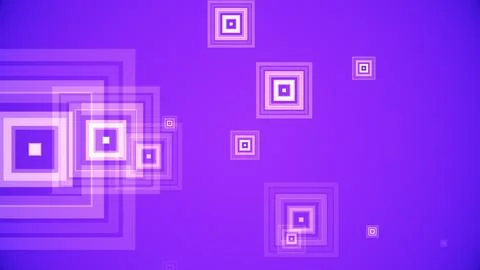 Squares spring up on a colorful background 스톡 일러스트