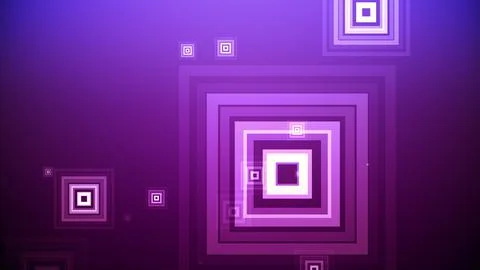 Squares spring up on a colorful background 스톡 일러스트