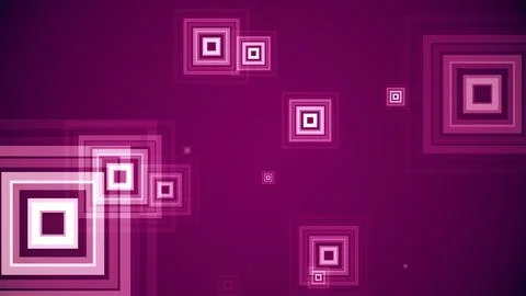 Squares spring up on a colorful background 스톡 일러스트