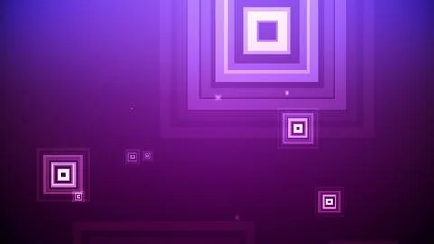 Squares spring up on a colorful background 스톡 일러스트
