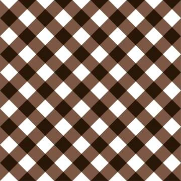 Squares textile seamless pattern brown colors Stock Illustration
