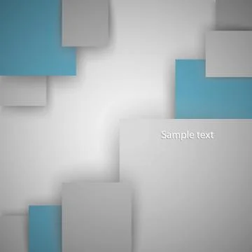 Squares vector illustration with a place for your text. Stock Illustration