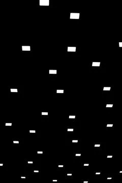 Squares with white Light on black ceiling dark background. Tech Wallpaper wit Stock Photos