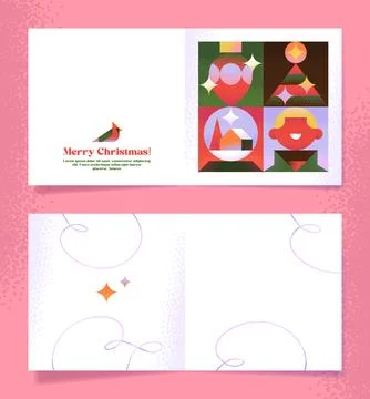 Squarry Christmas Stock Illustration