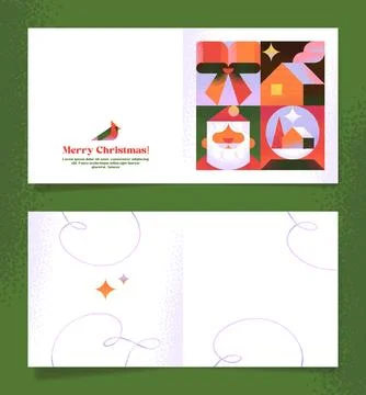Squarry Christmas Stock Illustration